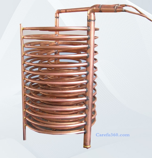 铜管盘管冷水机蒸发器